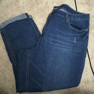 Avenue Cuffed Jeans